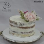 Flower Naked Cake