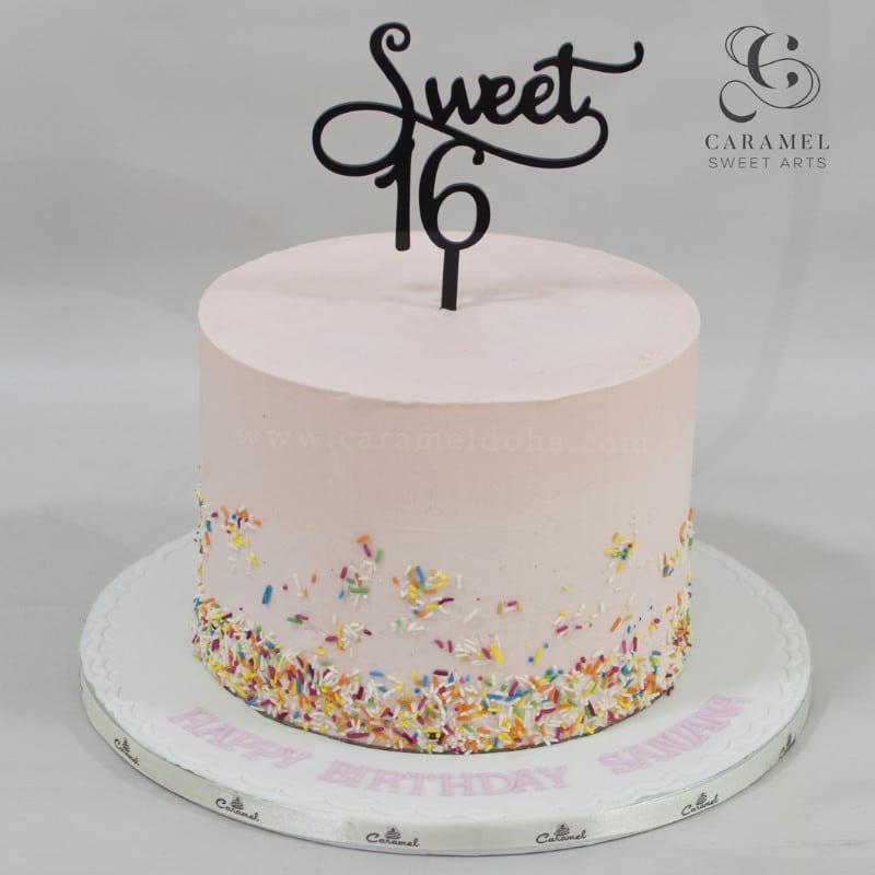 c180380-a.jpg Sweet Sixteen Cake - Image 1
