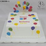 Birthday Balloons Cake