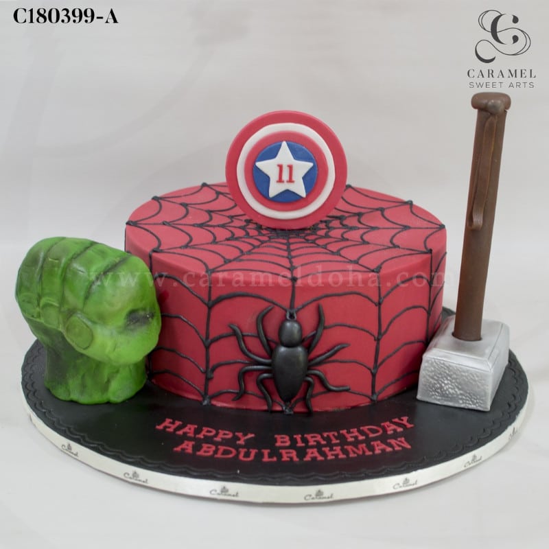 c180399-a.jpg Avengers Cake - Image 1