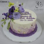 Purple Flower Cake