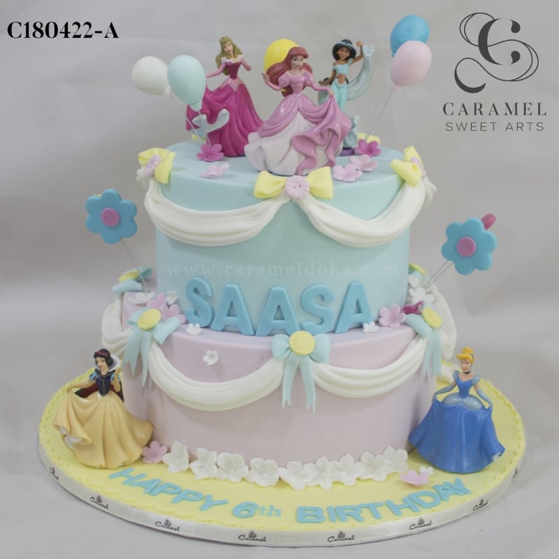 c180422-a.jpg Disney Princesses Cake - Image 1
