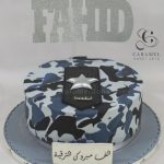 Soldier Themed Cake
