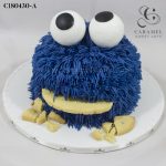 Elmo Smash Cake