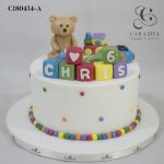 Bear & Cubes Cake