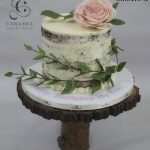 Flower Naked Cake