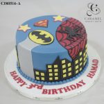 Super Heroes Cake