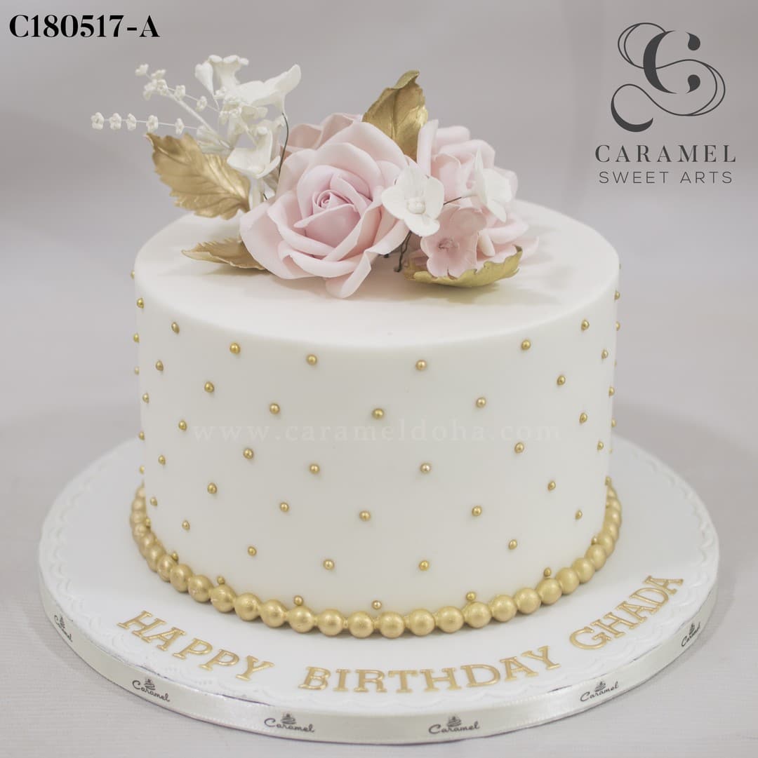 c180517-a.jpg Flower Cake - Image 1