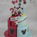 Mickey & Minnie Mouse Cake