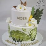 Tropical Hawaiian Themed Cake
