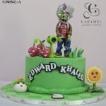 Plants vs Zombies Cake