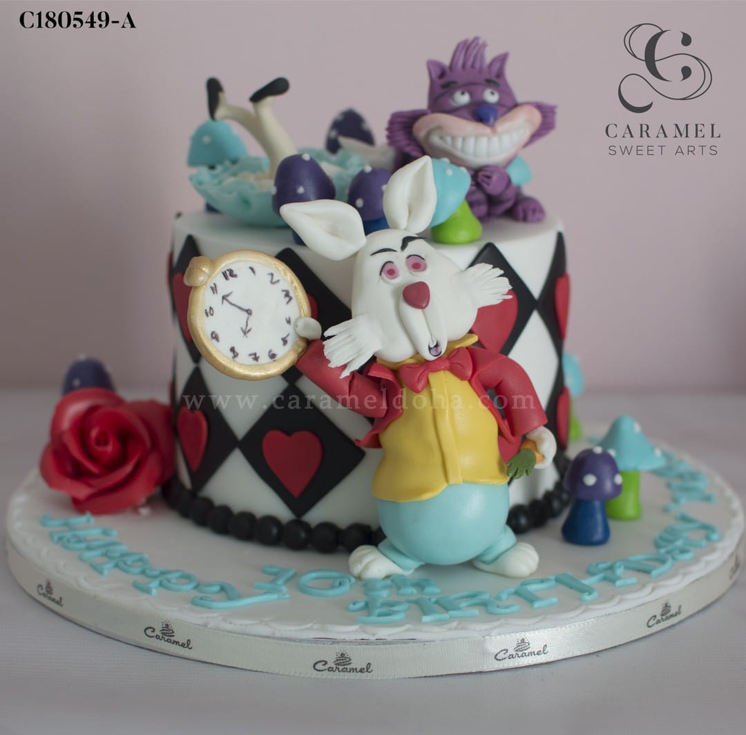 c180549-a.jpg Alice in Wonderland Cake - Image 1
