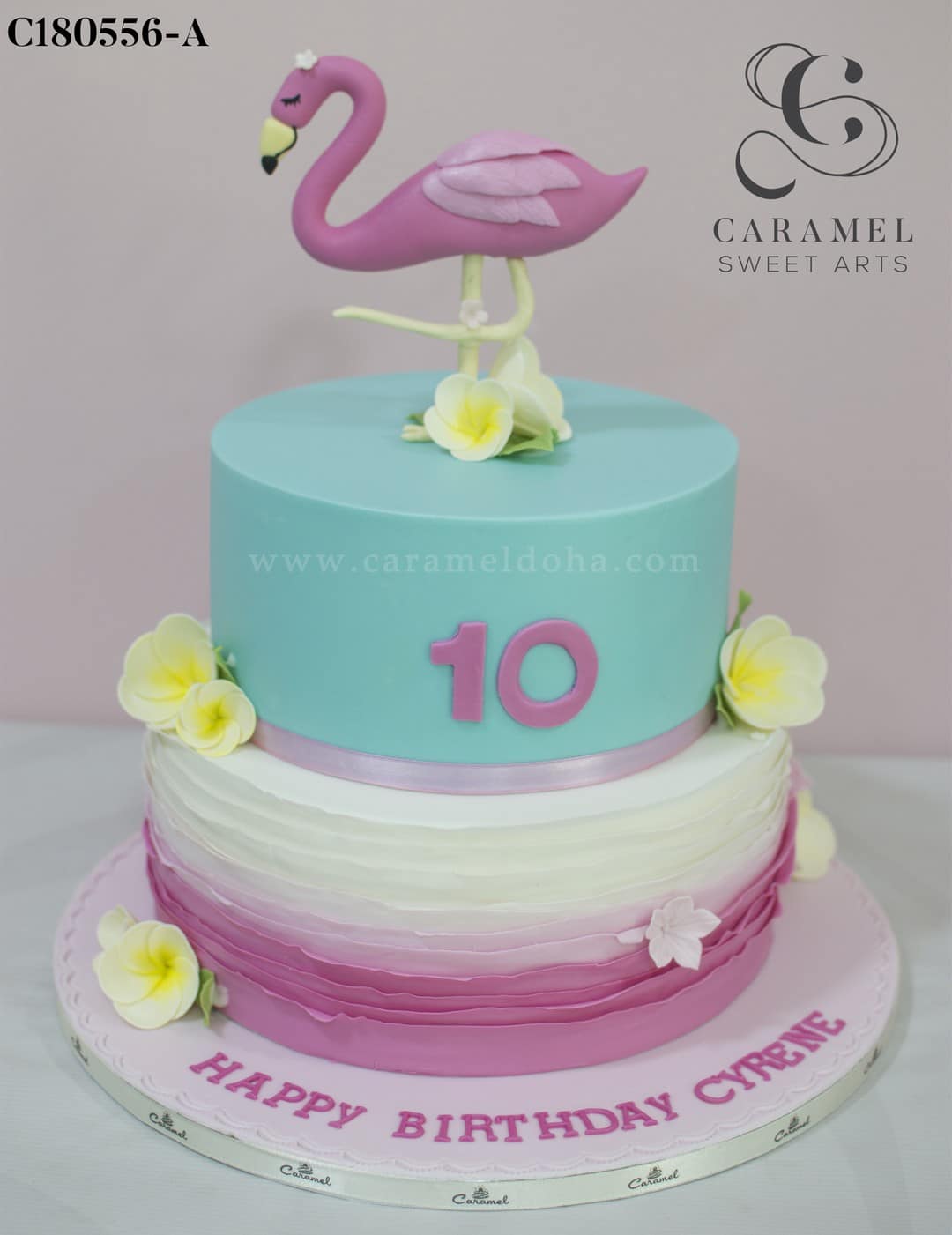 c180556-a.jpg Flamingo Cake - Image 1
