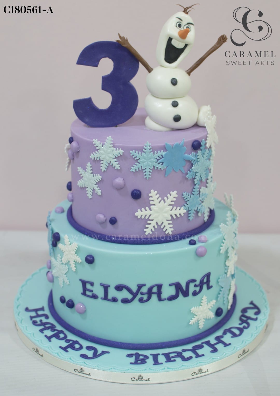 c180561-a.jpg Olaf Frozen Cake - Image 1