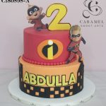 The Incredibles Cake