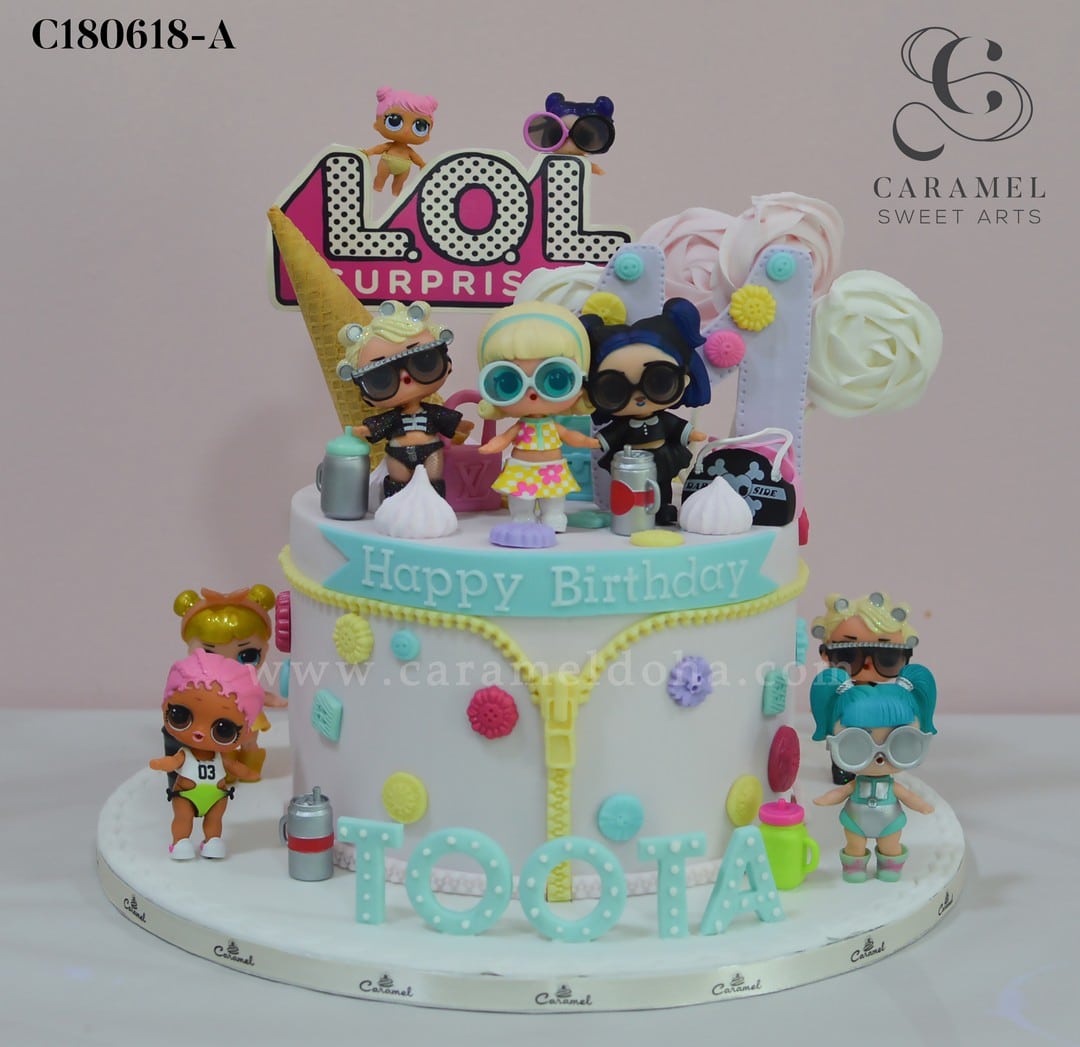 c180618-a.jpg LOL Surprise Cake - Image 1