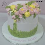 Buttercream Flower Cake