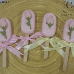 Flower Themed Cakesicles