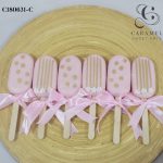 Polka Dots & Stripes Themed Cakesicles