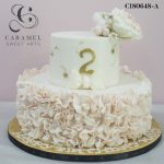 Flower Ruffles Cake