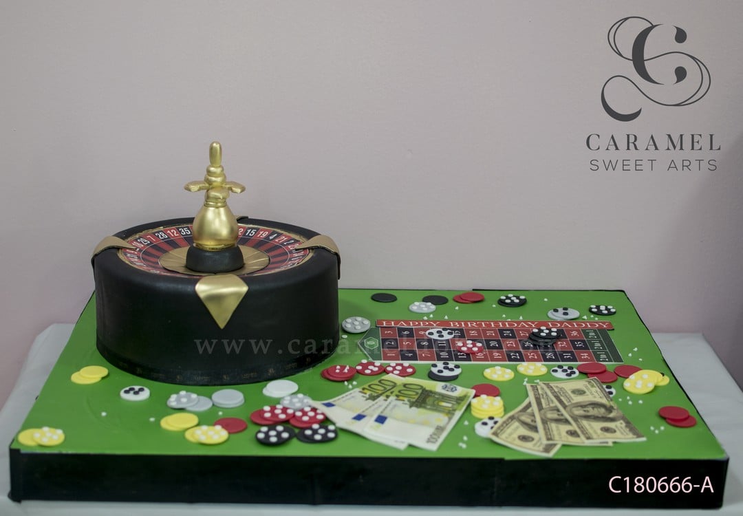 c180666-a_1_1.jpg Casino Themed Cake - Image 1