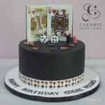Playcard Themed Cake