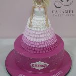Barbie Doll Cake