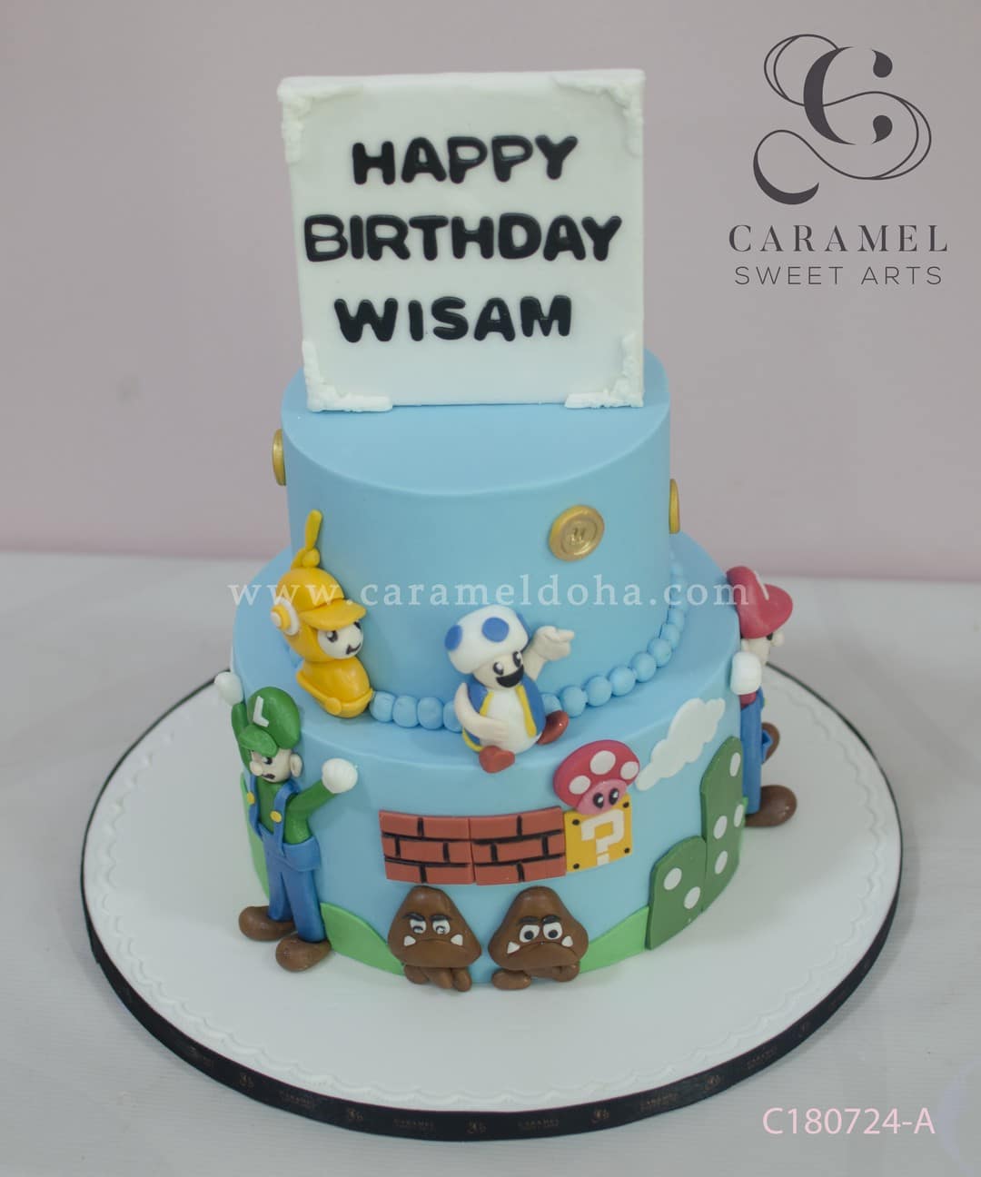 c180724-a.jpg Super Mario Cake - Image 1