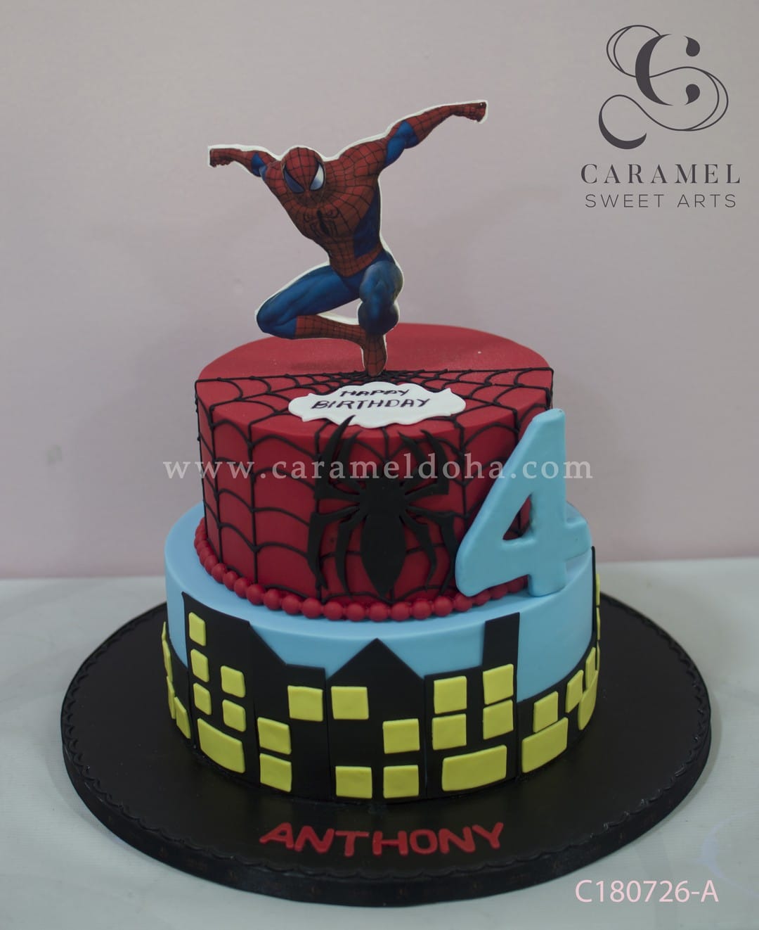 c180726-a.jpg Spiderman Cake - Image 1
