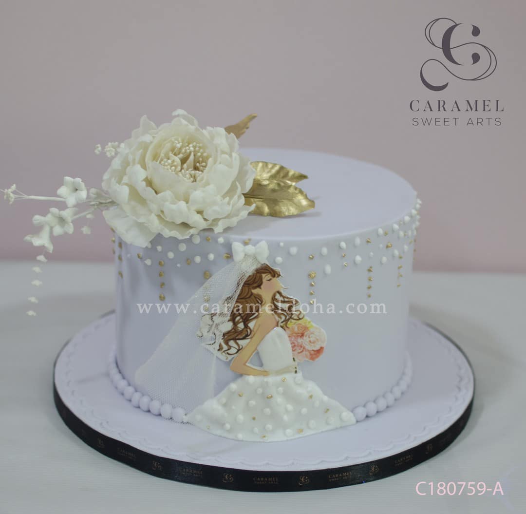 c180759-a.jpg Bridal Shower Cake - Image 1