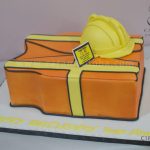 Construction Vest Cake
