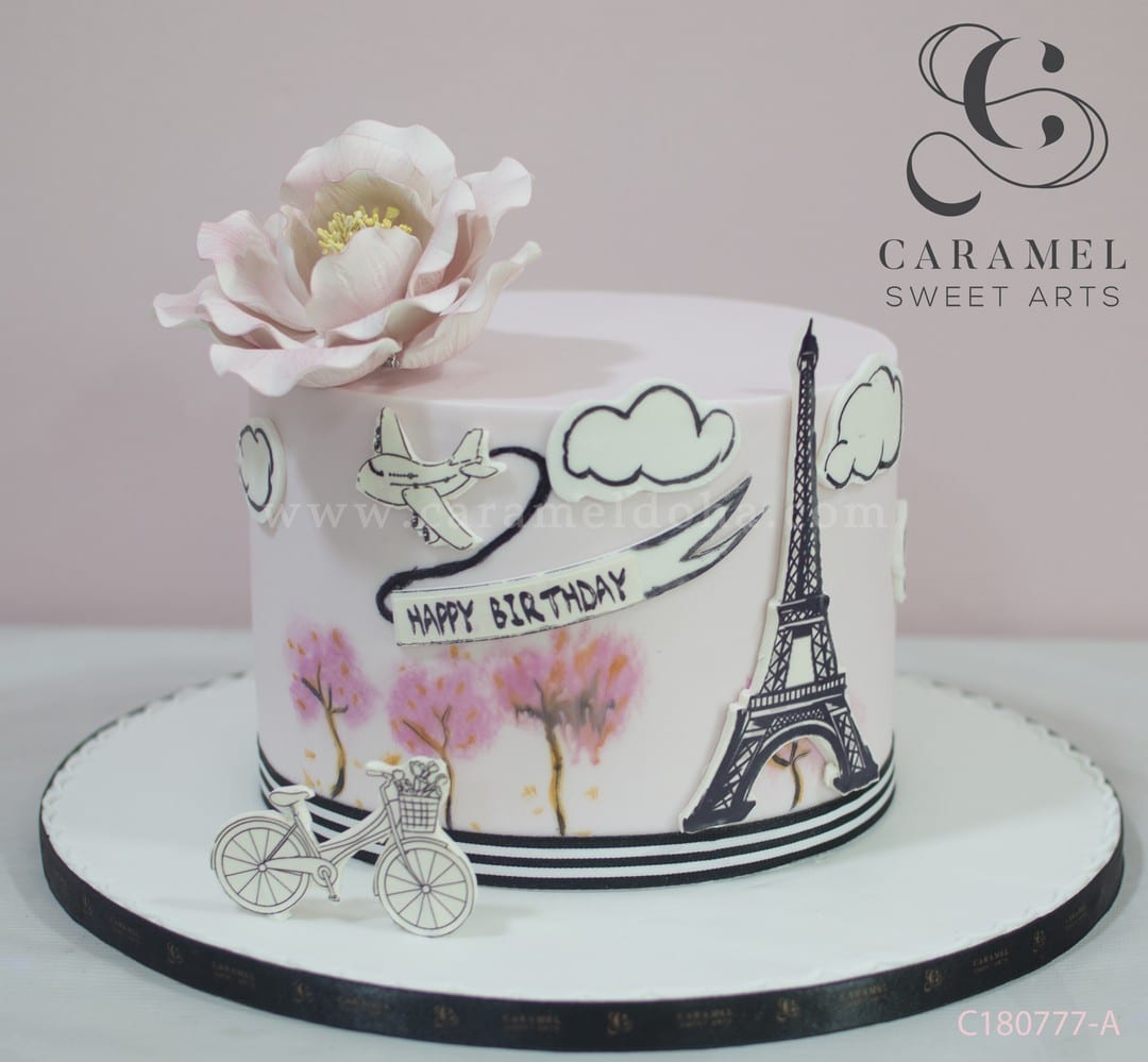 c180777-a.jpg Paris Eiffel Tower Cake - Image 1