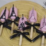 Eiffel Tower Cakesicles