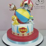 Circus Carnival Cake
