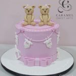 Twins Bear Cake