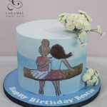 Bestfriends Flower Cake