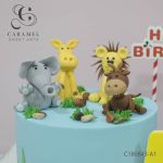 Safari & Farm Animals Cake