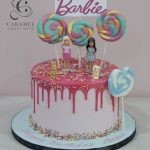 Barbie Themed Cake