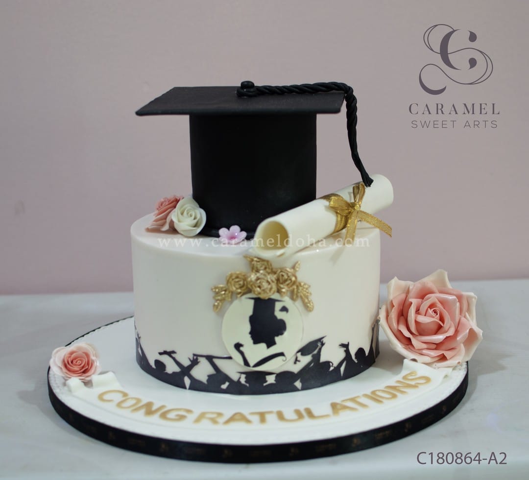 c180864-a.jpg Graduation Cake - Image 1
