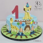Safari & Farm Animals Cake