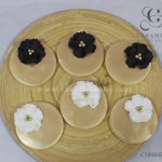 Gold & Black Cookies