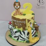 Safari & Farm Animals Cake