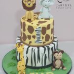 Safari & Farm Animals Cake