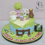 Safari & Farm Animals Cake