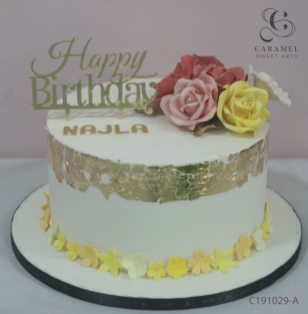 c191029-a.jpg Flower Cake - Image 1