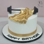 Barbell Cake