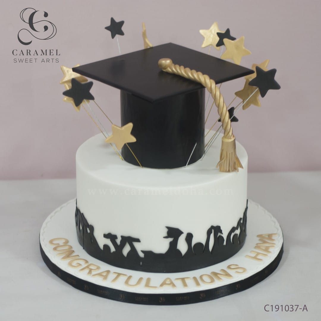 c191037-a.jpg Graduation Cake - Image 1