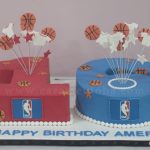 NBA Basketball Cake