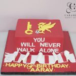 Liverpool Football Cake