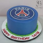 Paris Football Cake